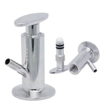 DN10 Stainless Steel Sample Valve - Sanitary Clamp Aseptic Manual Sampling Valve