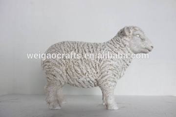 New design life size resin sheep statue