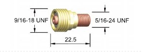 Small Gas Lens For WP-9 WP-20