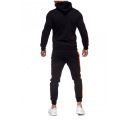 Man Track Suits 2 helai hoodies lengan panjang