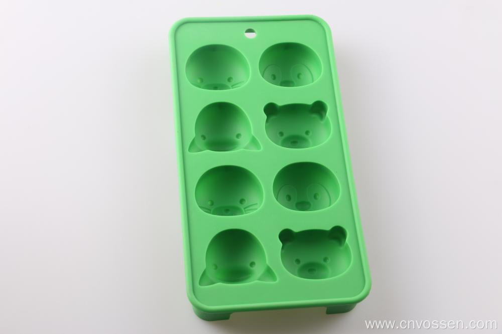 Cute animal toe funny silicone cake mold