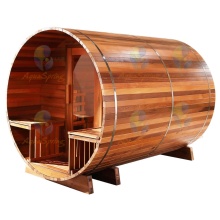 Outdoor Barrel Sauna Wood Steam Sauna Room