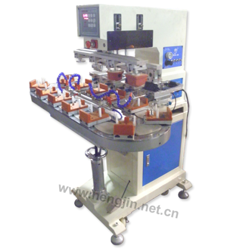 4 color curved surface pad printing machine with best price