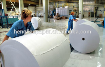 Roll white printing paper