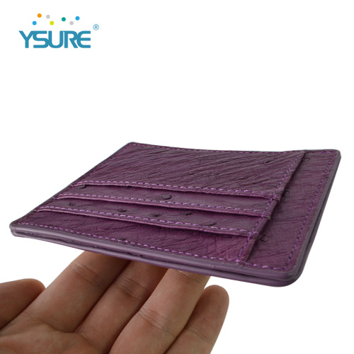 Real Leather Credit Card Holder Custom Color Real Leather Business Card Holder Factory