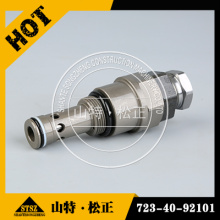 Komatsu Spare Parts PC300-7 Valve Ass'y,Relief 723-40-92101