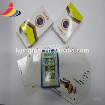 OEM welcom paper playing card