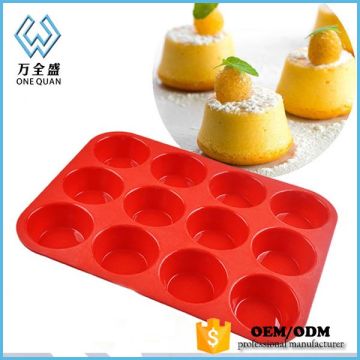 Wholesale Silicon Cake Molds Food Grade Silicon Cup cake Moulds
