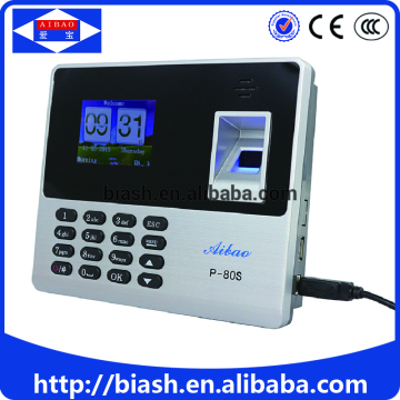 biometric fingerprint time attendance time recorder/fingerprint time recorder