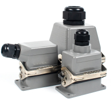 Industrial Male Female Rectangular Heavy Duty HDC HE Connectors for Hot Runner Systems