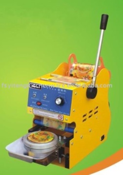 manual cup sealing