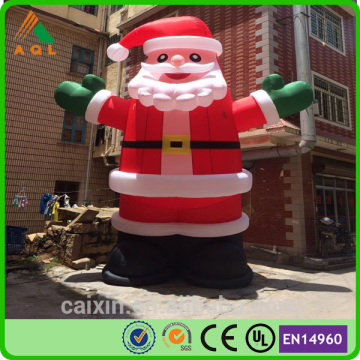 Custom inflatable christmas, inflatabe christmas santa claus
