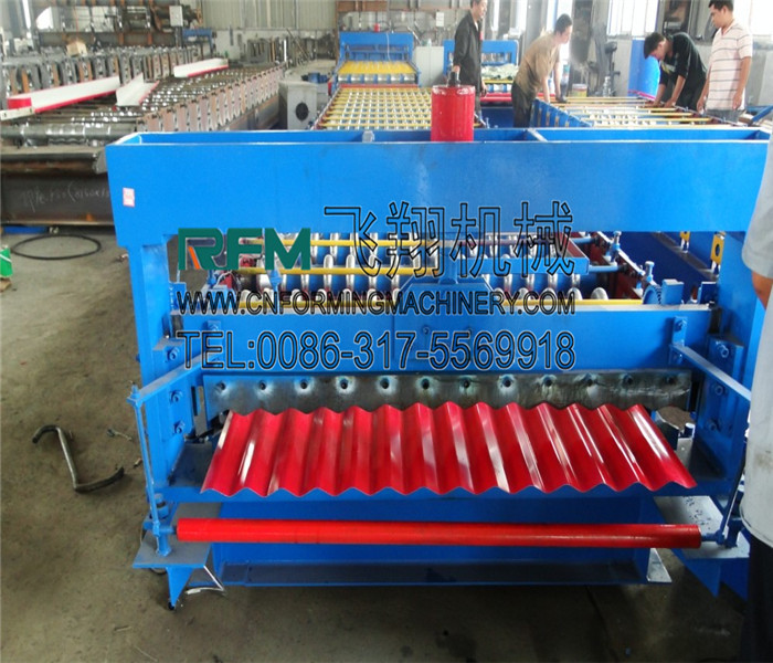 best sales elbow cold corrugated roof sheet making machine series