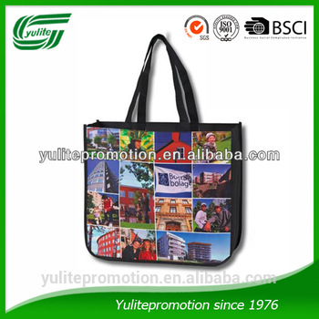 reusable pp laminated non woven fabric bag