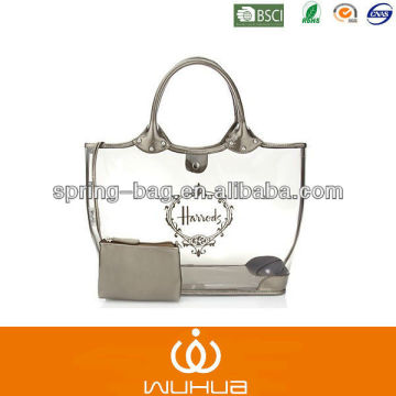 alluring sheer material cosmeic bag