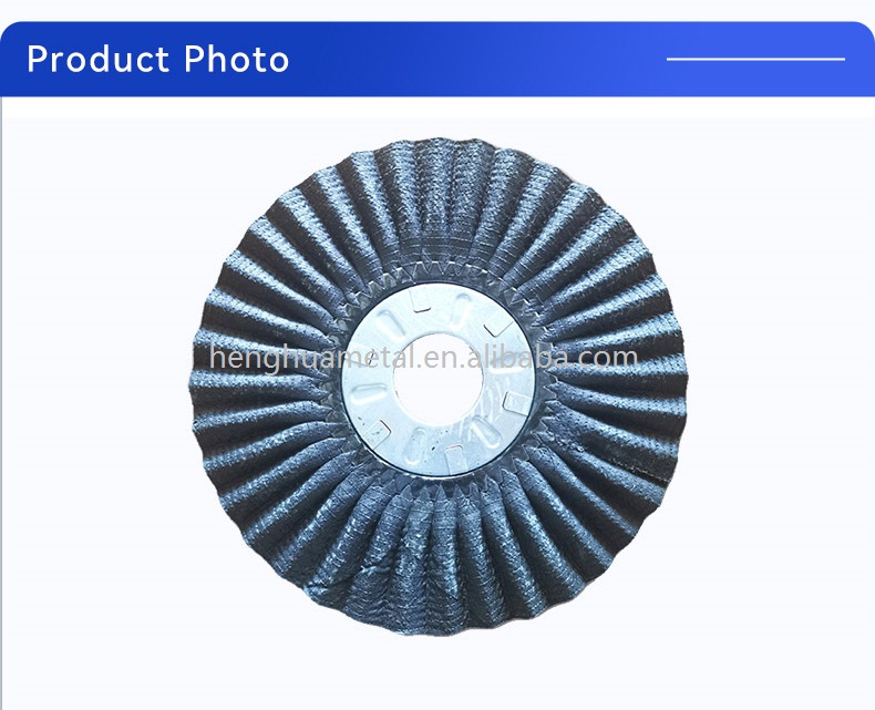 HENGHUA 2022 STRONG LUMINOSITY HEMP BUFFING WHEEL FOR TITANIUM ALLOY CAST IRON ROUGH POLISHING