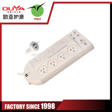 Surge protection electrical multiple socket