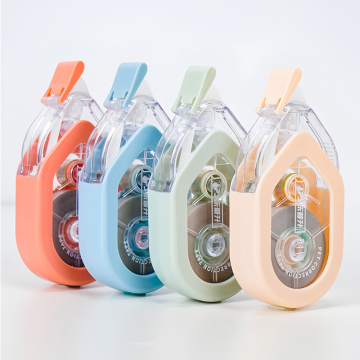 Upgraded PET Film Correction Tape Effortless Correcting Drop-Resistant Correction Tape Runner