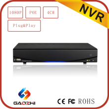 NEW 1080P 2mp 4CH Onvif POE p&p multistar dvr network viewer