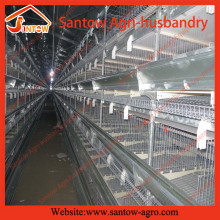 Stacked 6 tiers chicken egg layer cages poultry cage poultry layers equipment for Kenya farm