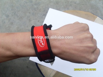 Waterproof neoprene velcro sports wrist bands