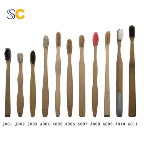 Eco Friendly Wholesale Bamboo Bristle Toothbrush