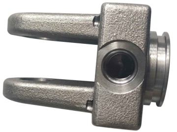 Casting Steel Hydraulic Cylinder Bottom End Part