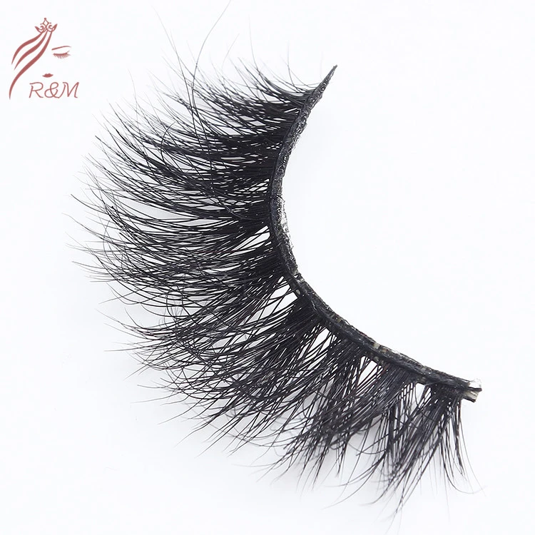 100% Real Siberian Mink Strip Eyelash Custom Hand Made 3D Silk Magnetic Eyelashes