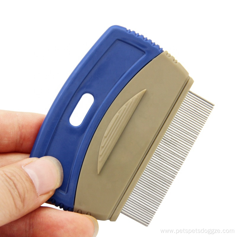 Factory Wholesale Cheap Self Cleaning Pet Flea Comb