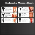 Percussion Deep Tissue Massagegereite Waffe