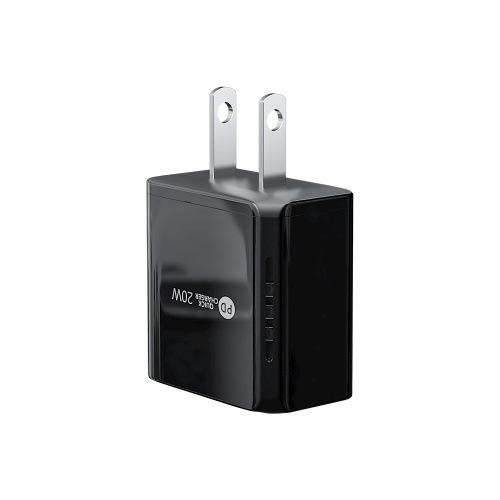 Chargeur mural USB QC3.0 + Type-C à 2 ports