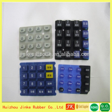 JK-01143 High quality Waterproof Conductive large keypad with large screen mobile phone