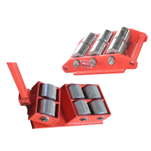 Professional Factory Roller Type Carrying Roller Cargo Trolley Moving Skates