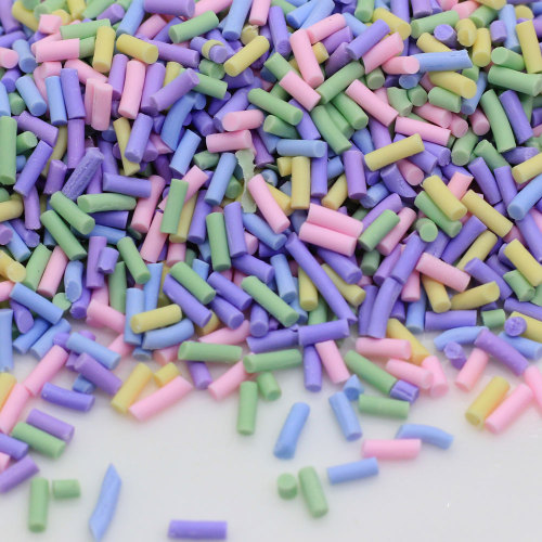 5mm Coloful Candy Soft Clay Zucchero Spruzza per Accessorio Giocattolo Fai Da Te Slime Charm