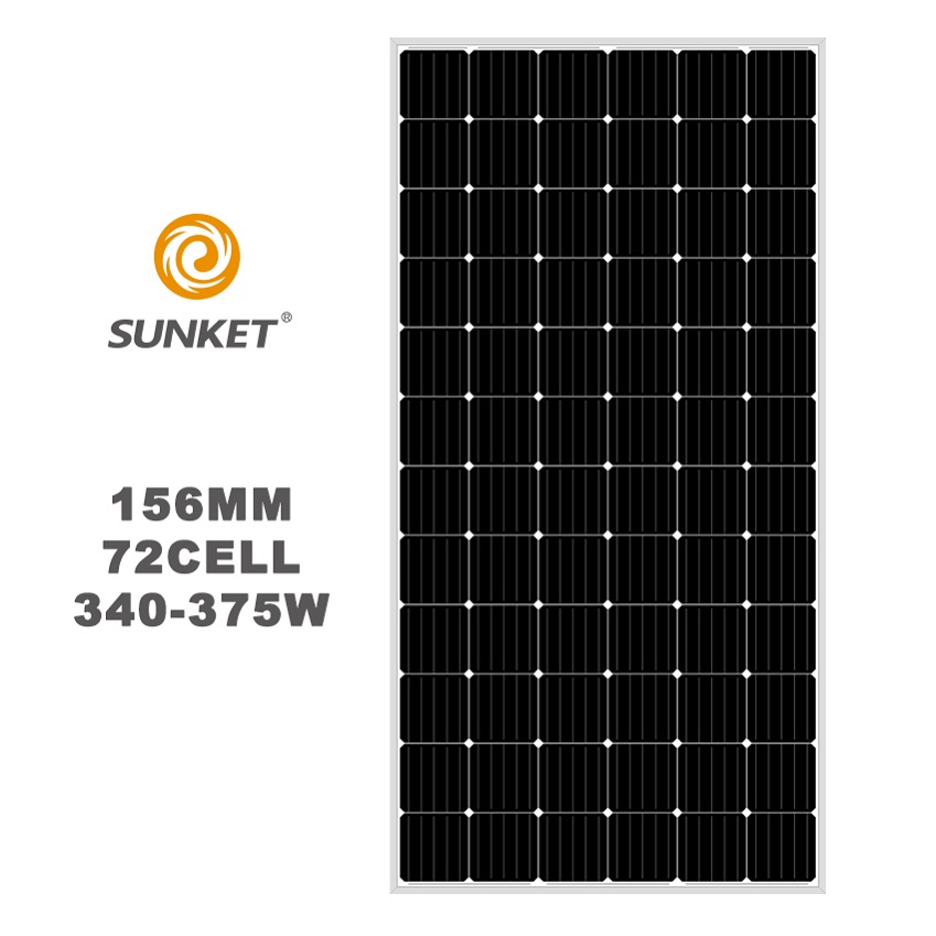 Painel solar monocristalino de 350 watts