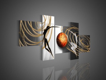 Wall decor multi panel canvas oil paintings bedroom