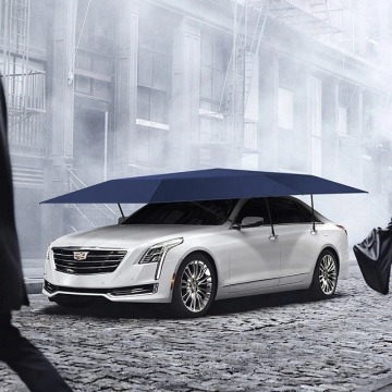 4.2m 4.8m Car Sunshade Cover Automatic Car Umbrellas