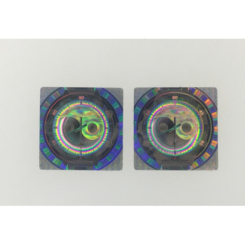 Roll greeting 4 design hologram label