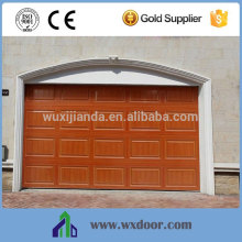 residential sectional wooden color garage door window kit