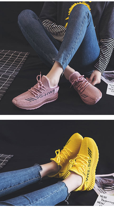 2021 New Fashion High Quality Fashion Comfort Lace-up Women Sneakers Breathable Sport Shoes Female footwear shoes sports