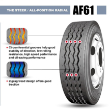 AF61 Raidal Tubeless Truck Tyre, Tire (11R22.5)