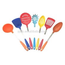 7pcs Rainbow Colorful Nylon Kitchen Utensil Set