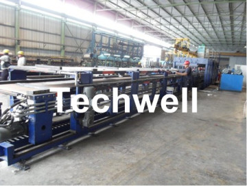 Continuous Rubber Belt PU Sandwich Panel Machine