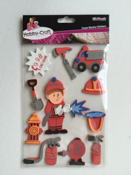 EVA foam worker sticker