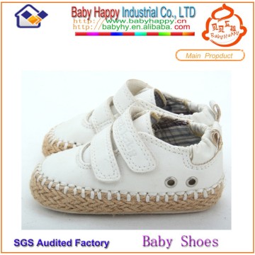 shenzhen baby happy soft sole white baby girl shoes wholesale