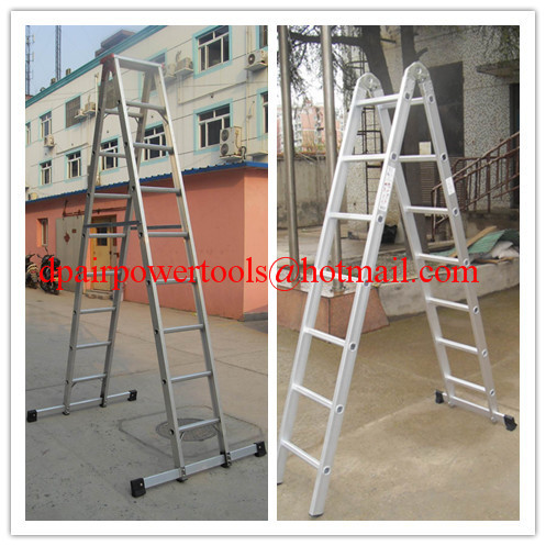 A-Shape Aluminium ladder&ladder&folding ladder