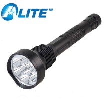 2015 High Quality Alibaba Rechargeable Battery Fast Track Flashlight Torch