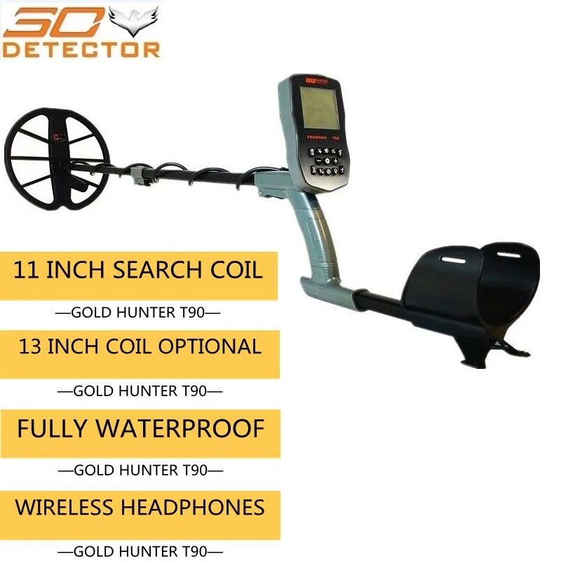 GF2 Hand Held Metal Detector Long Range Underground Gold Metal Detector