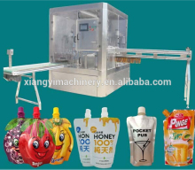 jelly pouch filling packing machine/doypack pouch filling capping machine