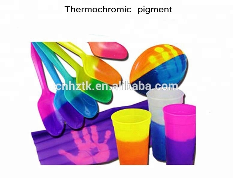 2021color change with temperature powder thermochromic pigment for plastics,inks,textile,paper,synthetic membrane, cosmetics etc